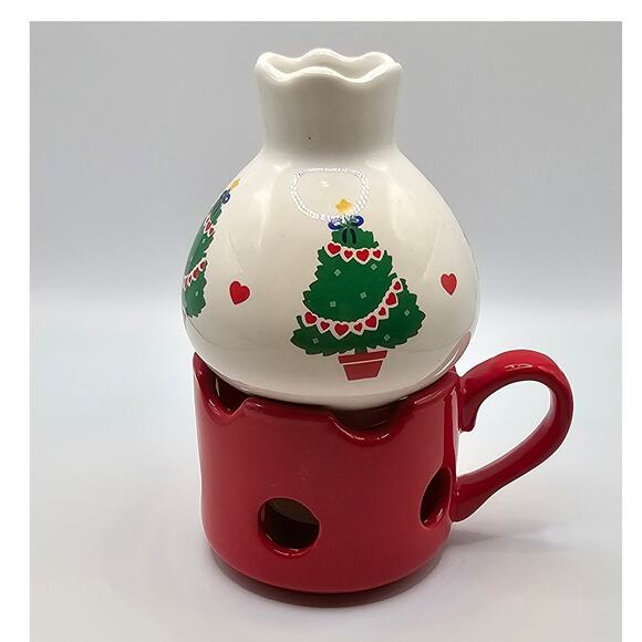 Vintage 80s Gibson Greetings Card Spice of Life Christmas Scent Warmer NEW - Picture 1 of 7